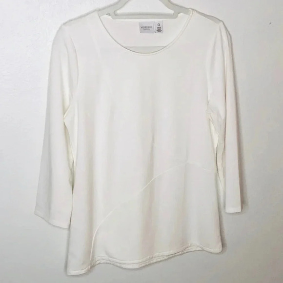 Weekends by Chico size 0 (8-10 reg. Size).  White - Picture 1 of 4